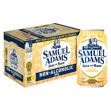 Sam Adams just the haze non alc 6pk